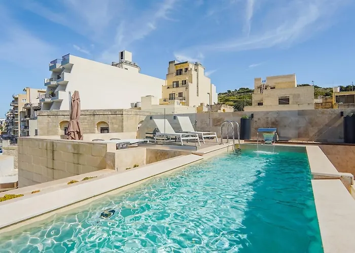 Apartment House Of Luxury With Pool By Solea St. Paul's Bay